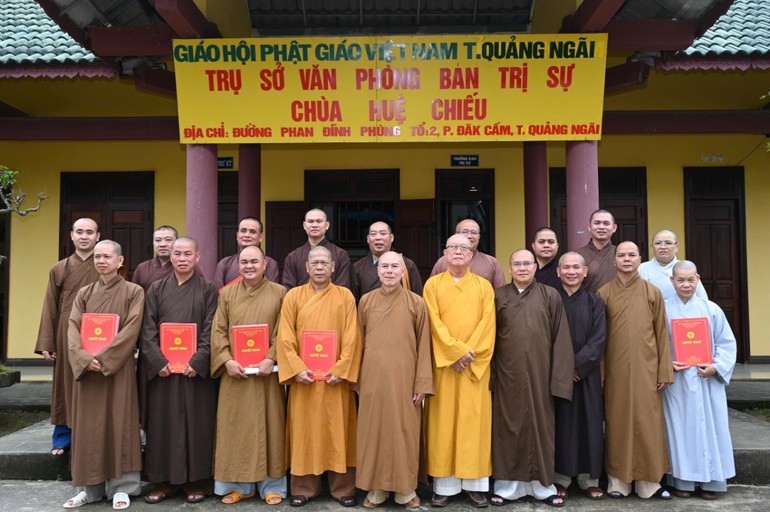 Ban Trị sự GHPGVN tỉnh họp định hướng hoạt động Phật sự